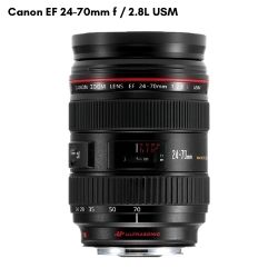 Canon EF 24-70mm f / 2.8L USM Lens