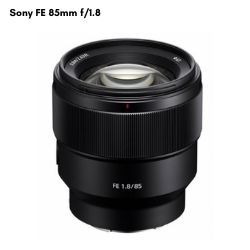 Sony FE 85mm f1.8 lens