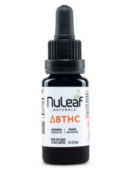 NuLeaf Naturals Delta 8 THC Tincture Oil